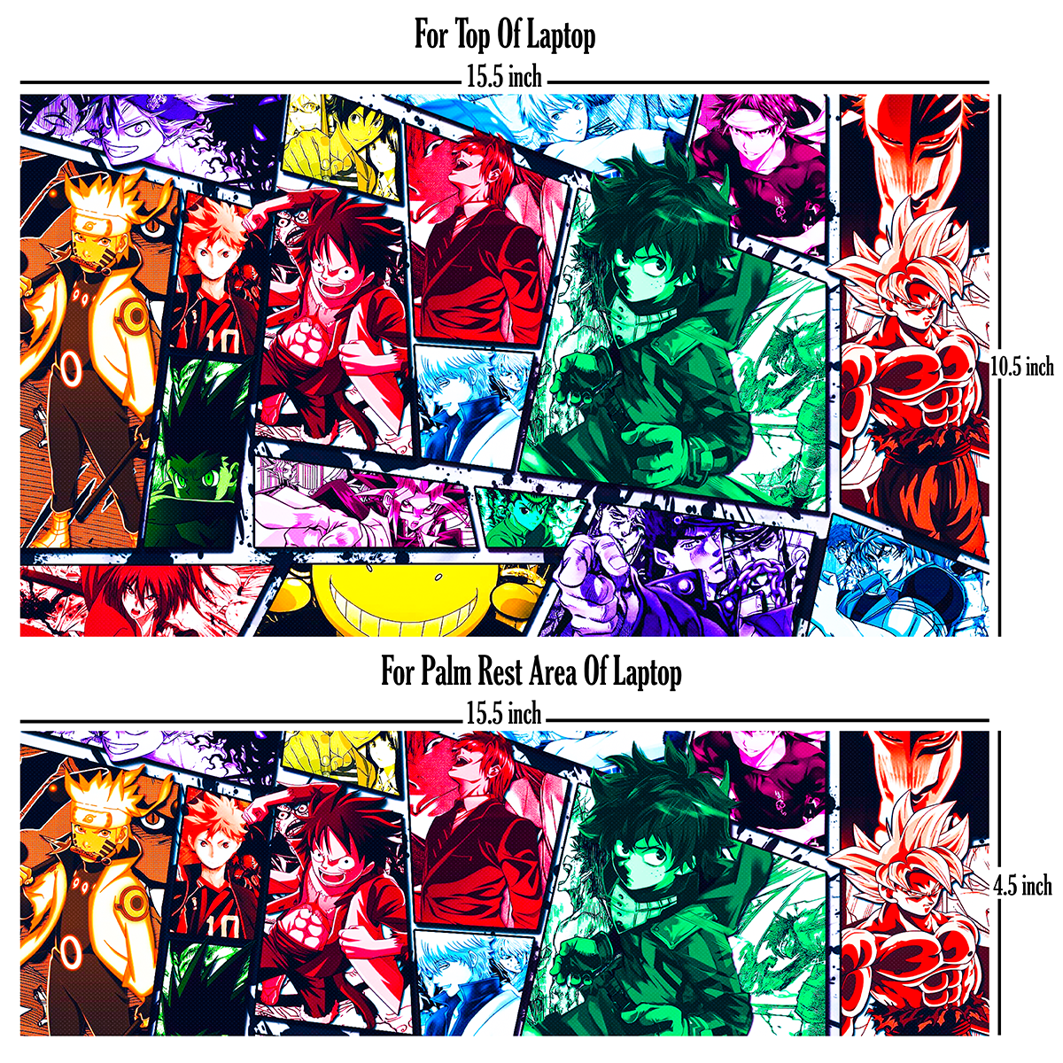 Laptop Skin - Mix Anime