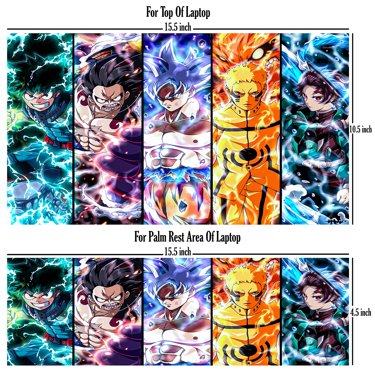 Laptop Skin - Mix Anime