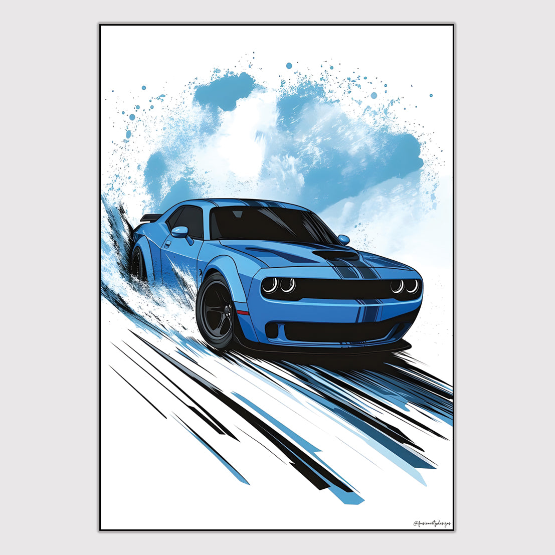 Mustang | Speed Icons #01 | Car Posters