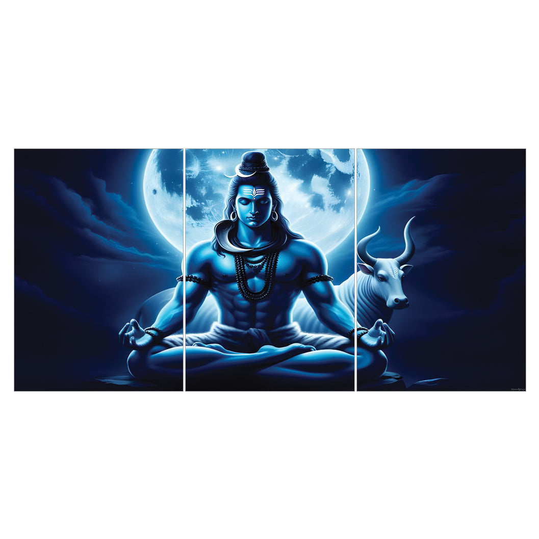 Lord Shiva | Spiritual Icons #09 | 3 Piece Set