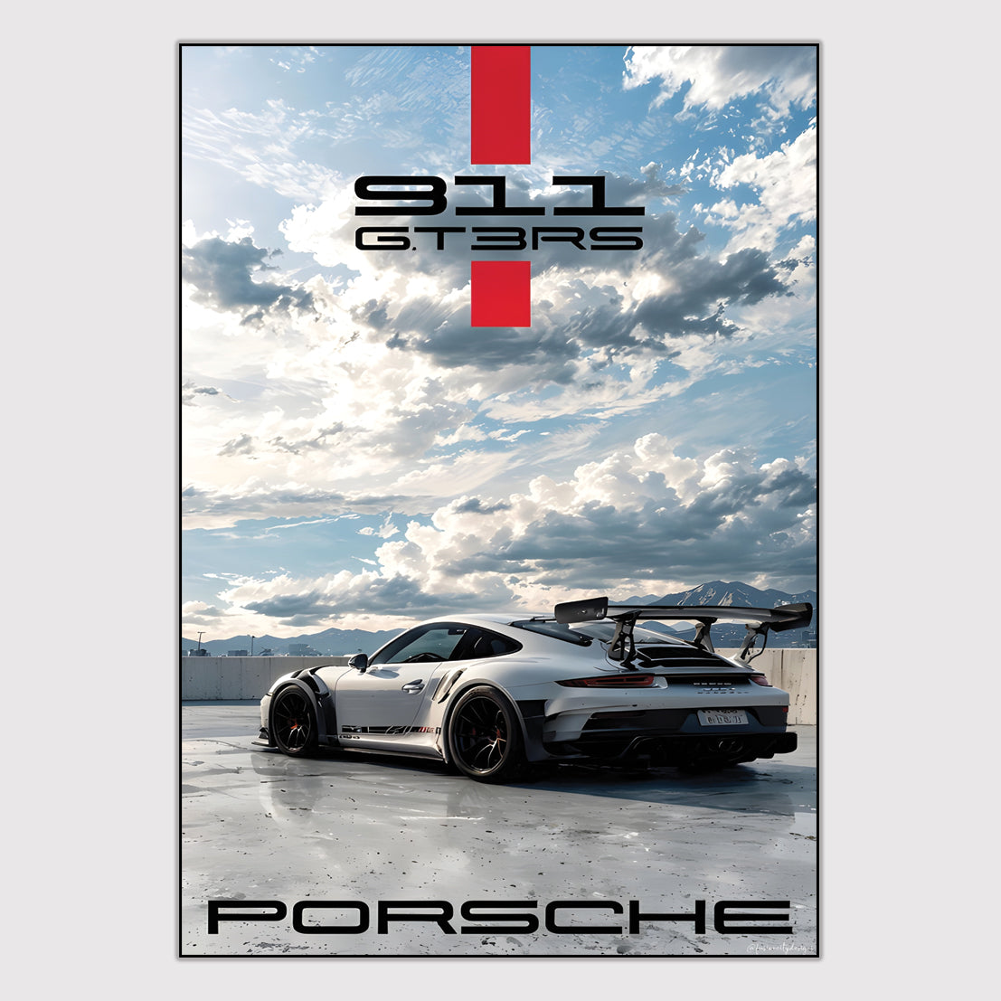Porsche 911 GT3 | Speed Icons #04 | Car Posters