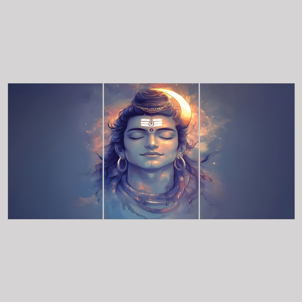 Lord Shiva | Spiritual Icons #08 | 3 Piece Set