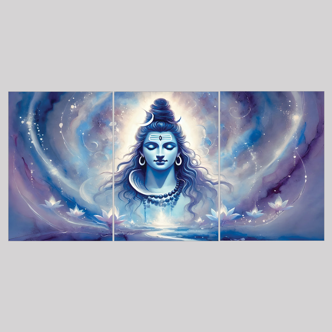 Lord Shiva | Spiritual Icons #07 | 3 Piece Set