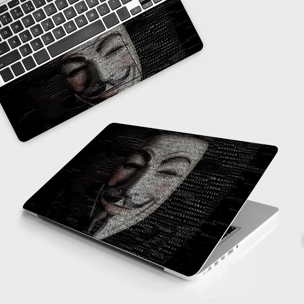 Laptop Skin - Joker Face Quotes