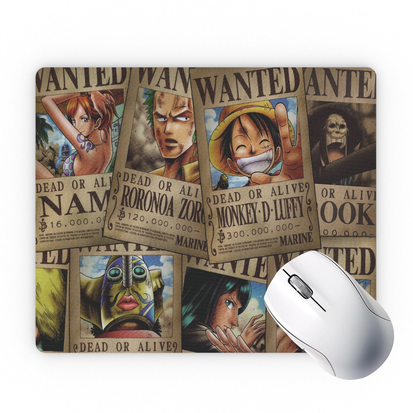 Wanted Posters - One Piece - Mouse Pad