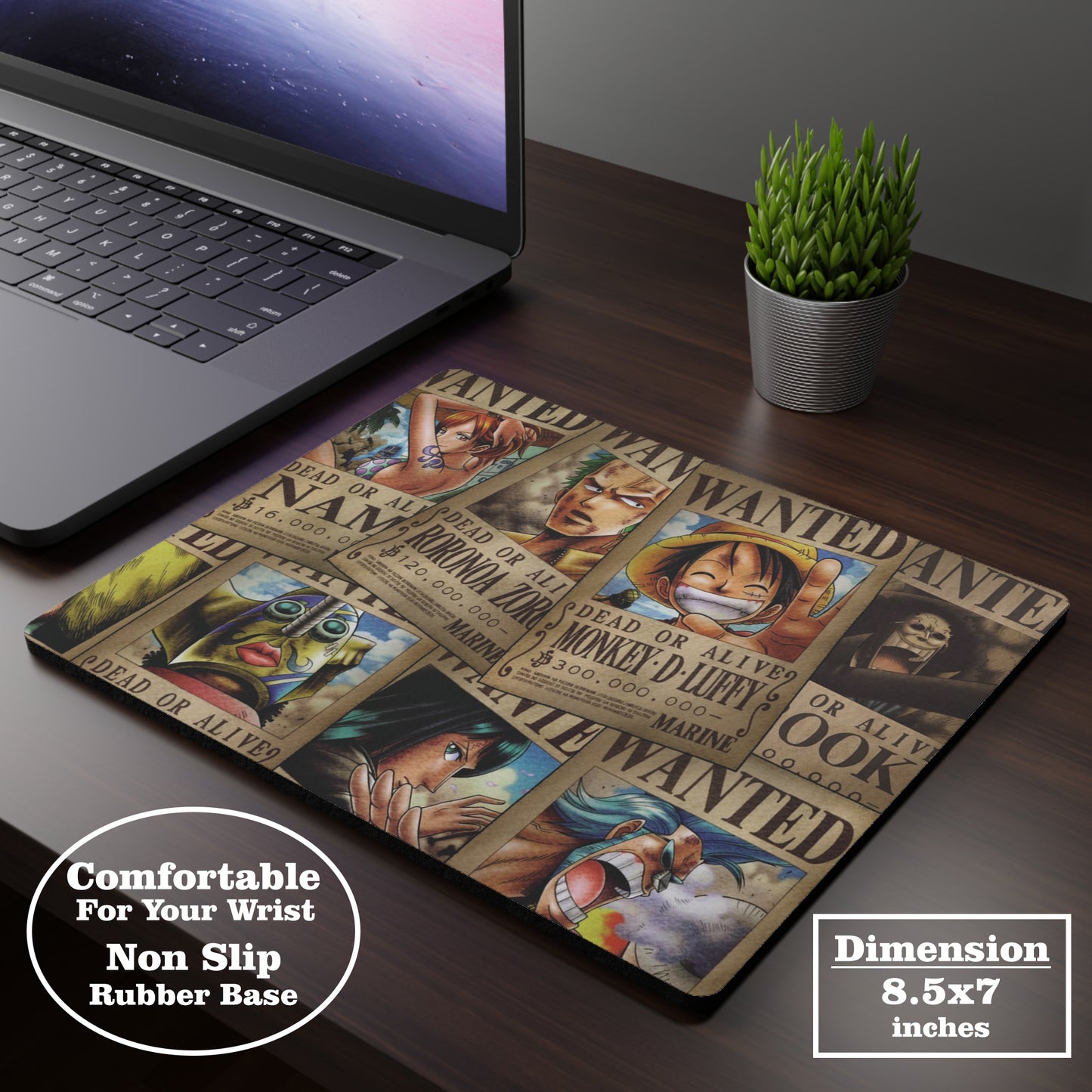 Wanted Posters - One Piece - Mouse Pad