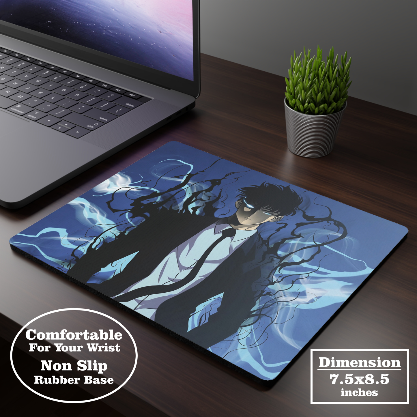 Sung Jin Woo - Solo Leveling - Mouse Pad