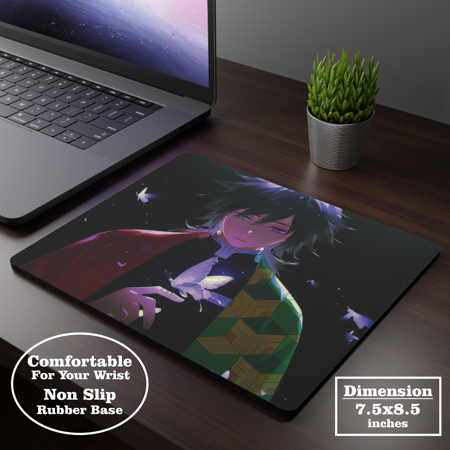 Giyu Tomioka - Demon Slayer - Mouse Pad