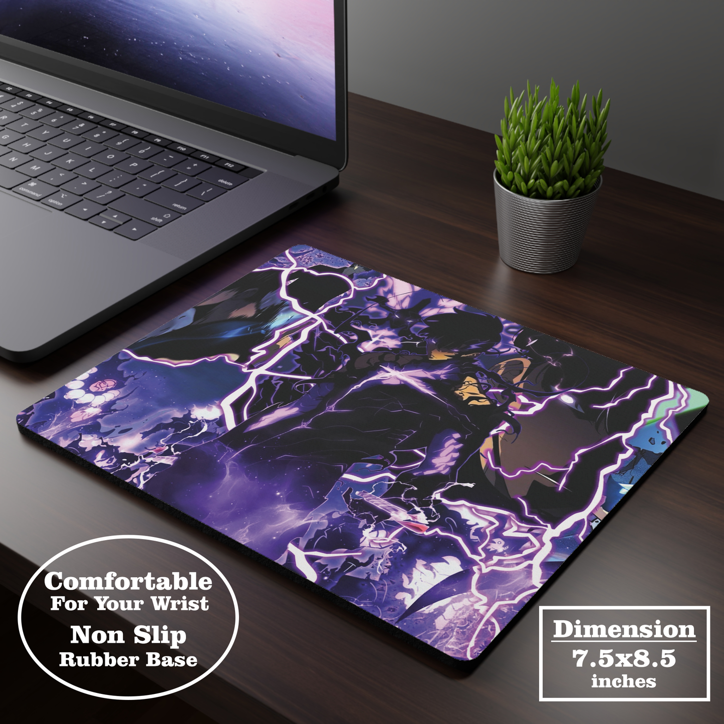 Sung Jin Woo - Solo Leveling - Mouse Pad