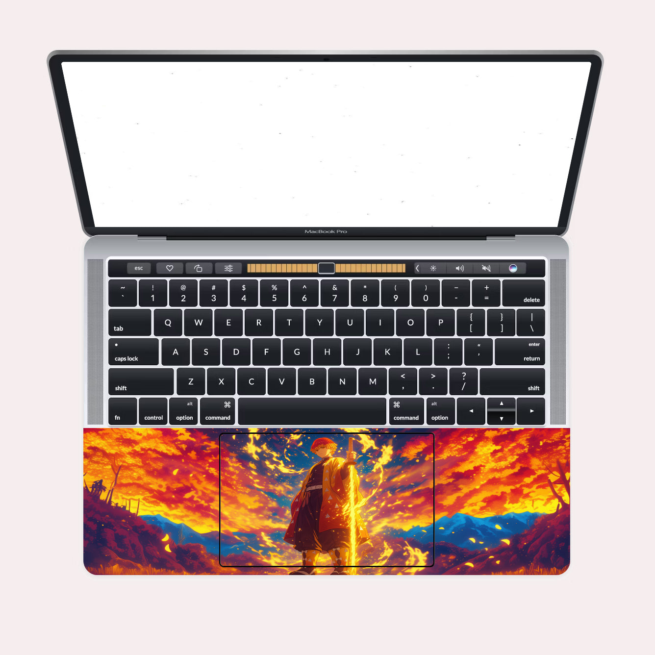 Zenitsu Agatsuma - Demon Slayer - Laptop Skin
