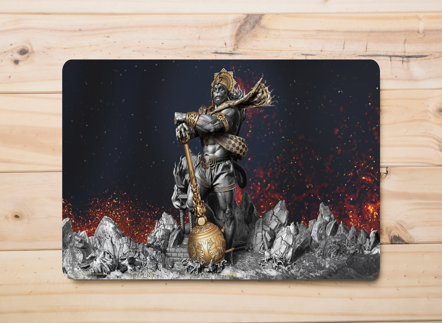 Laptop Skin - GOD Lord Hanuman