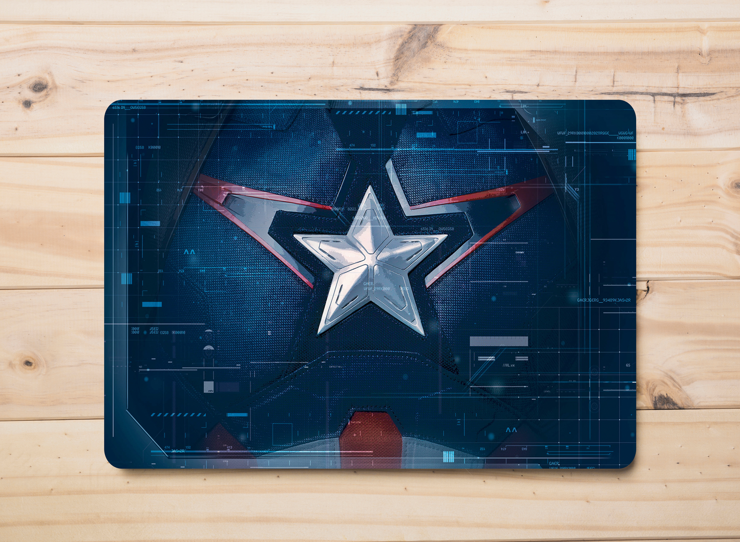 Laptop Skin - Marvel Captain America Logo