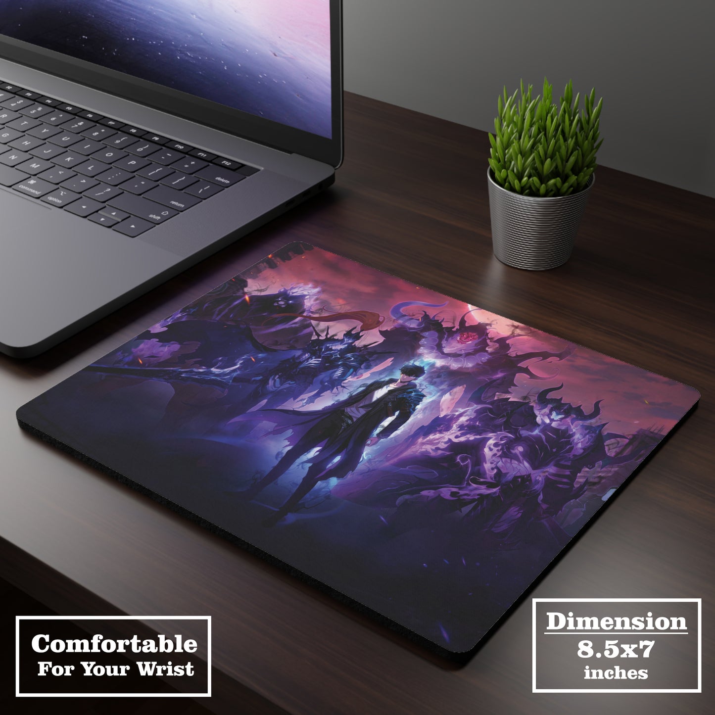 Sung Jin Woo - Solo Leveling - Mouse Pad