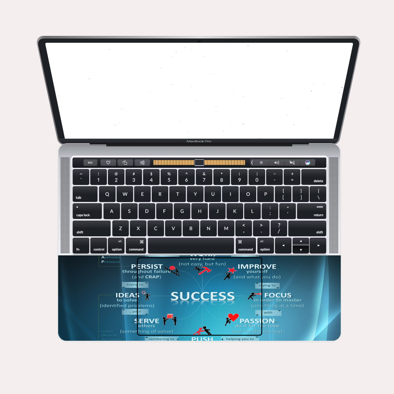 Laptop Skin - Success Quotes