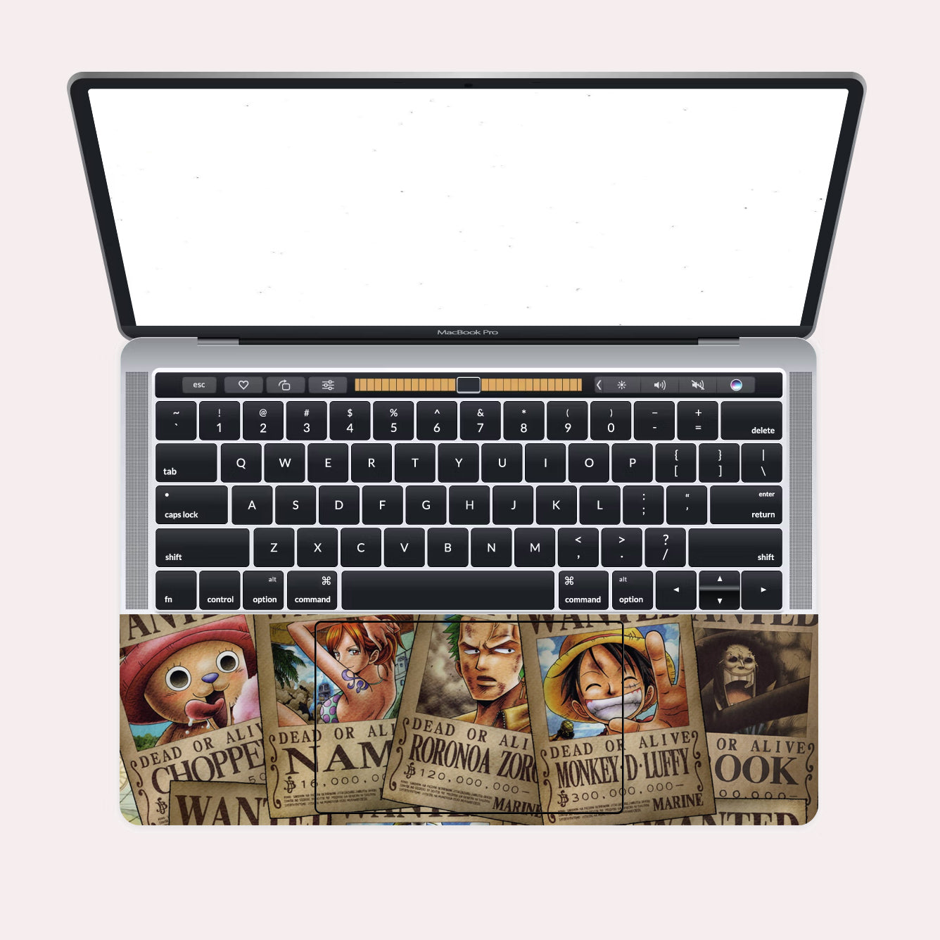 Wanted Posters - One Piece Laptop Skin