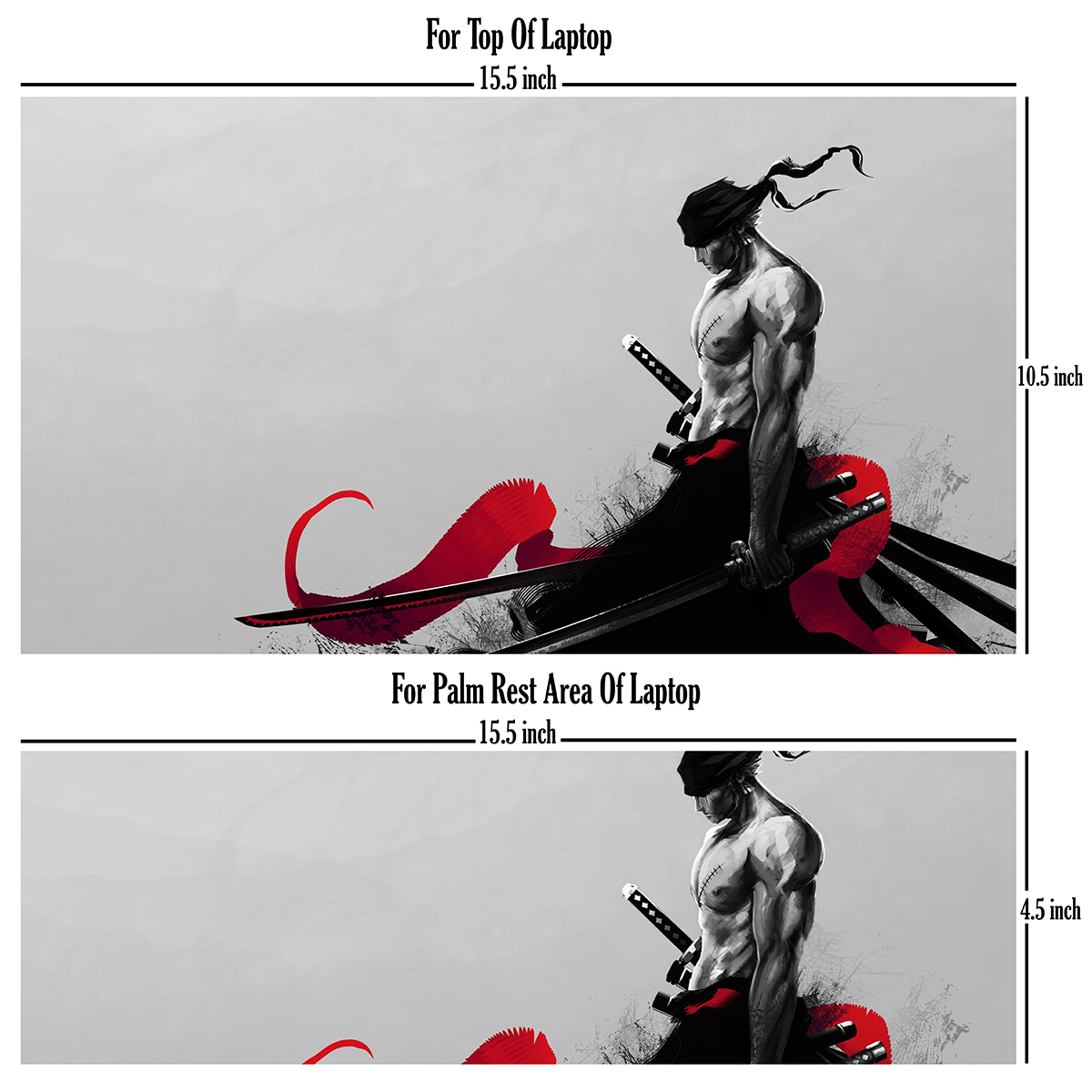 Roronoa Zoro - Onepiece - Laptop Skin