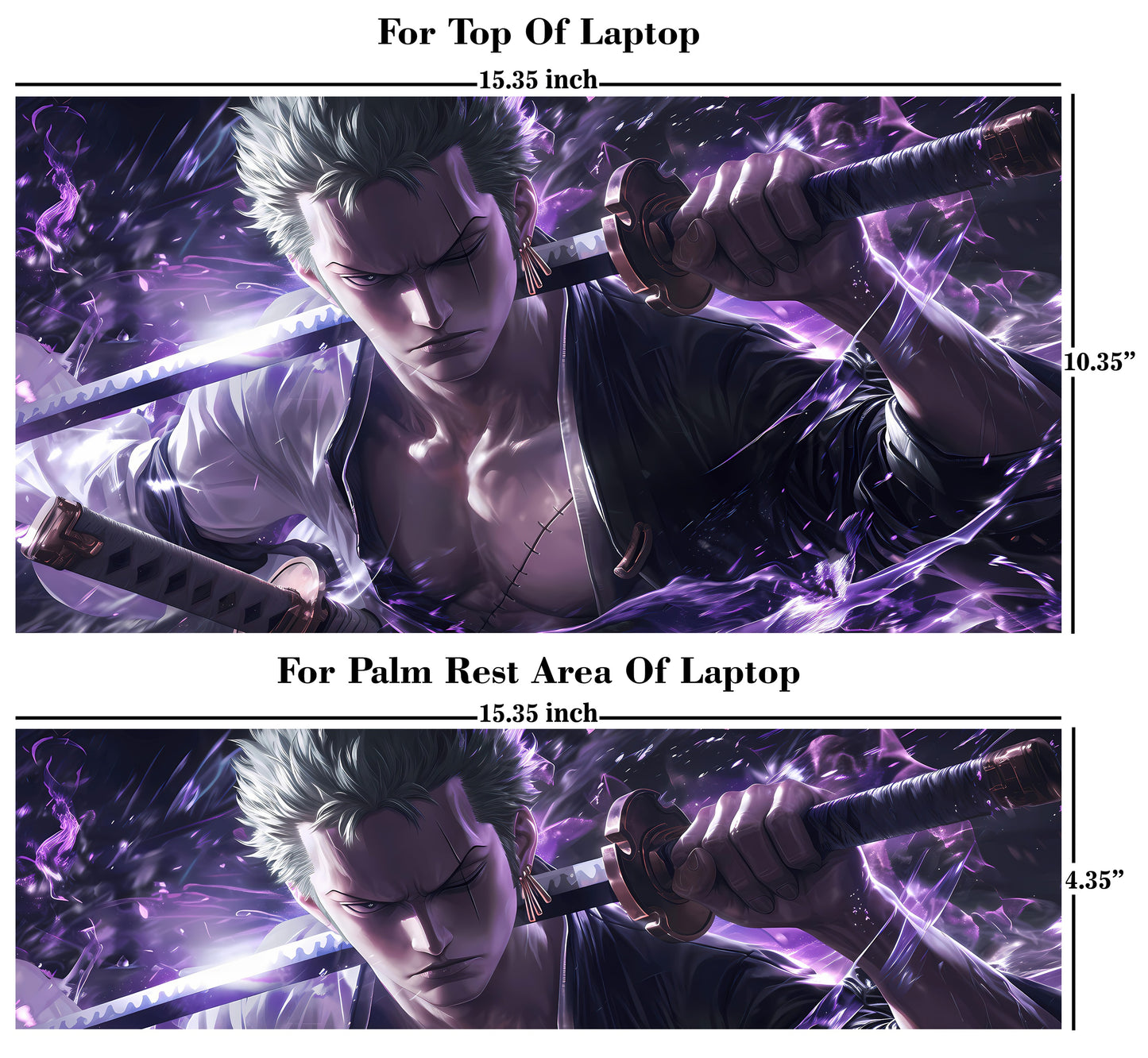 Roronoa Zoro - One Piece Laptop Skin