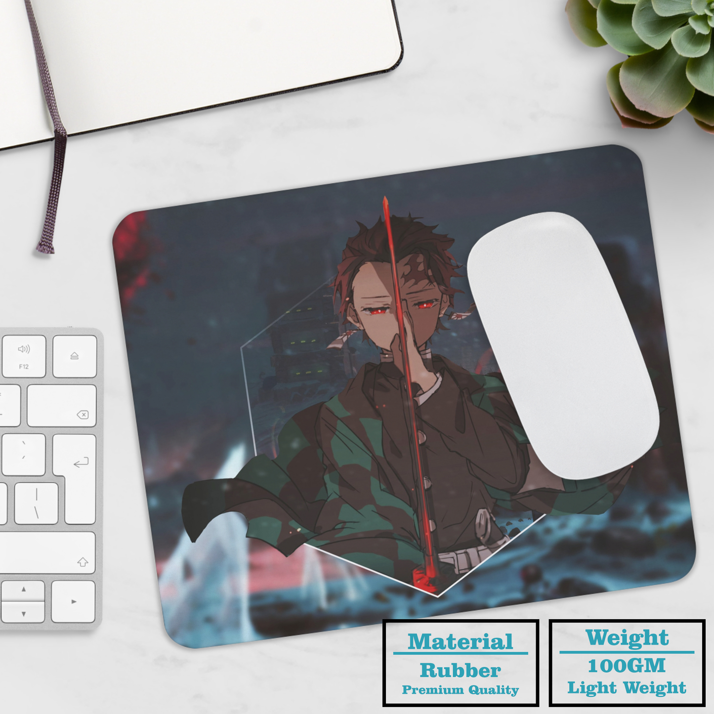 Tanjiro Kamado - Demon Slayer - Mouse Pad