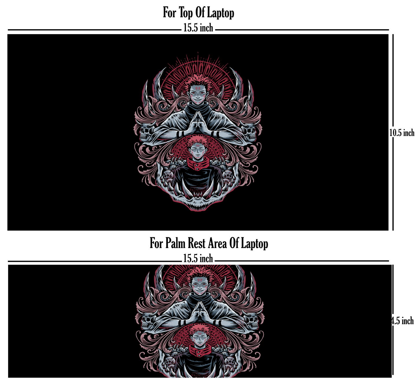 Yuji Itadori - Jujutsu Kaisen - Laptop Skin