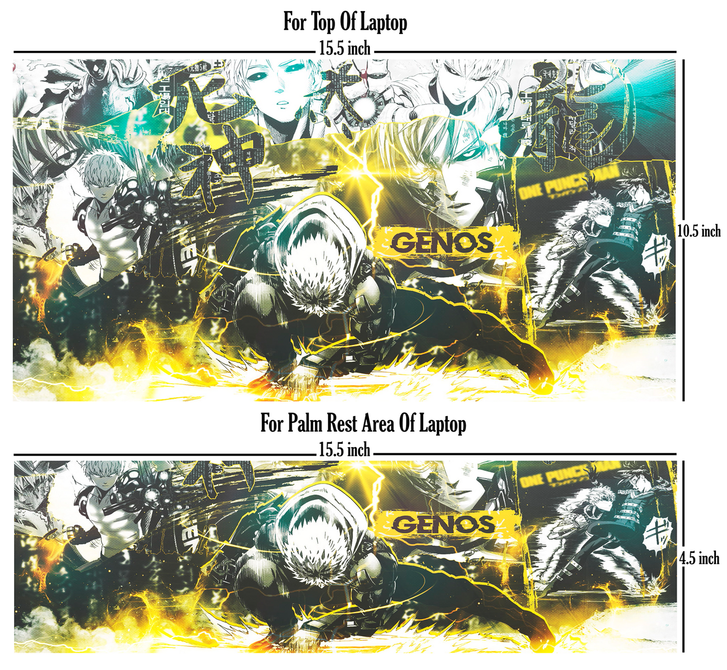 Genos - One Punch Man - Laptop Skin