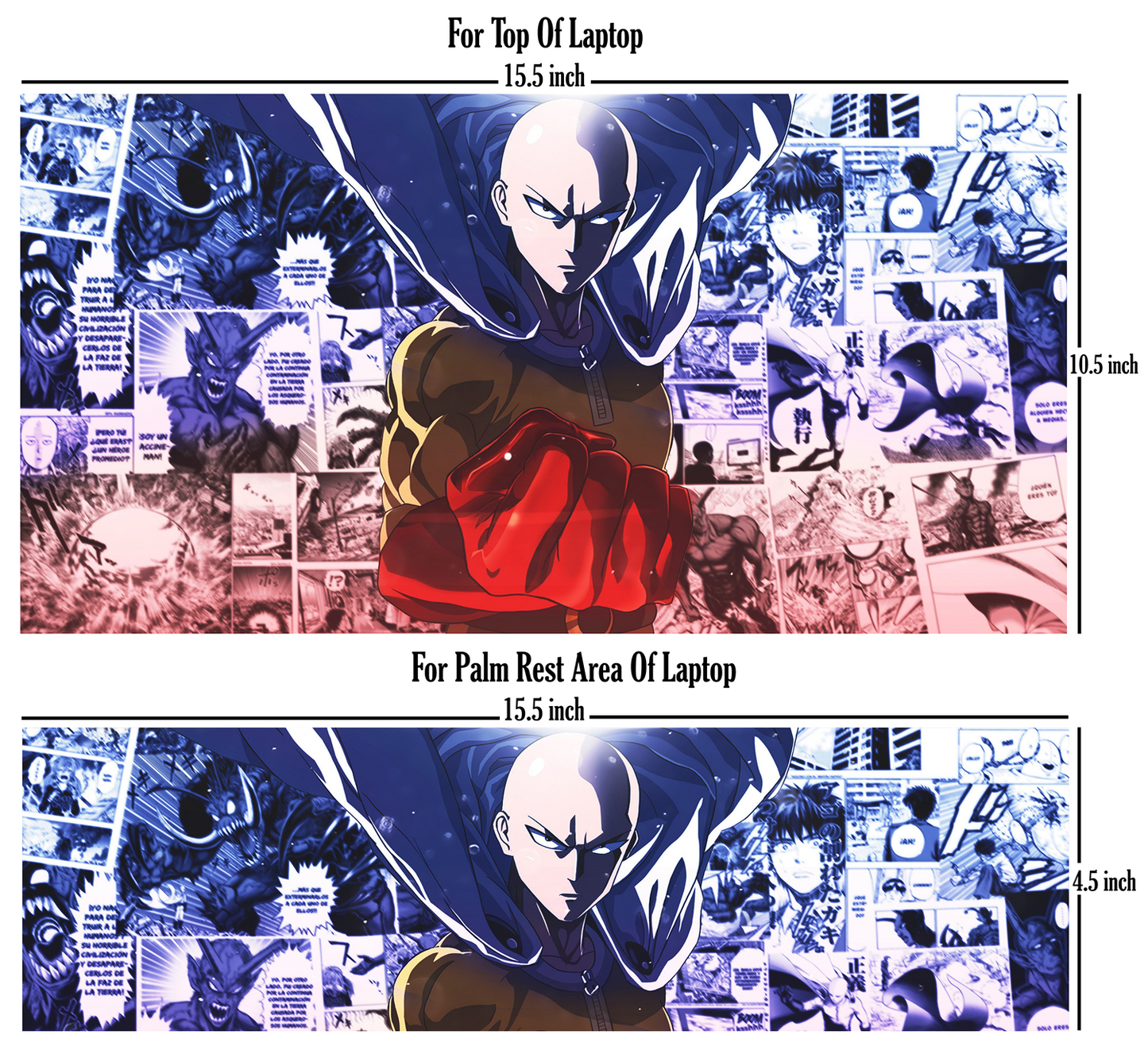 Saitama - One Punch Man - Laptop Skin