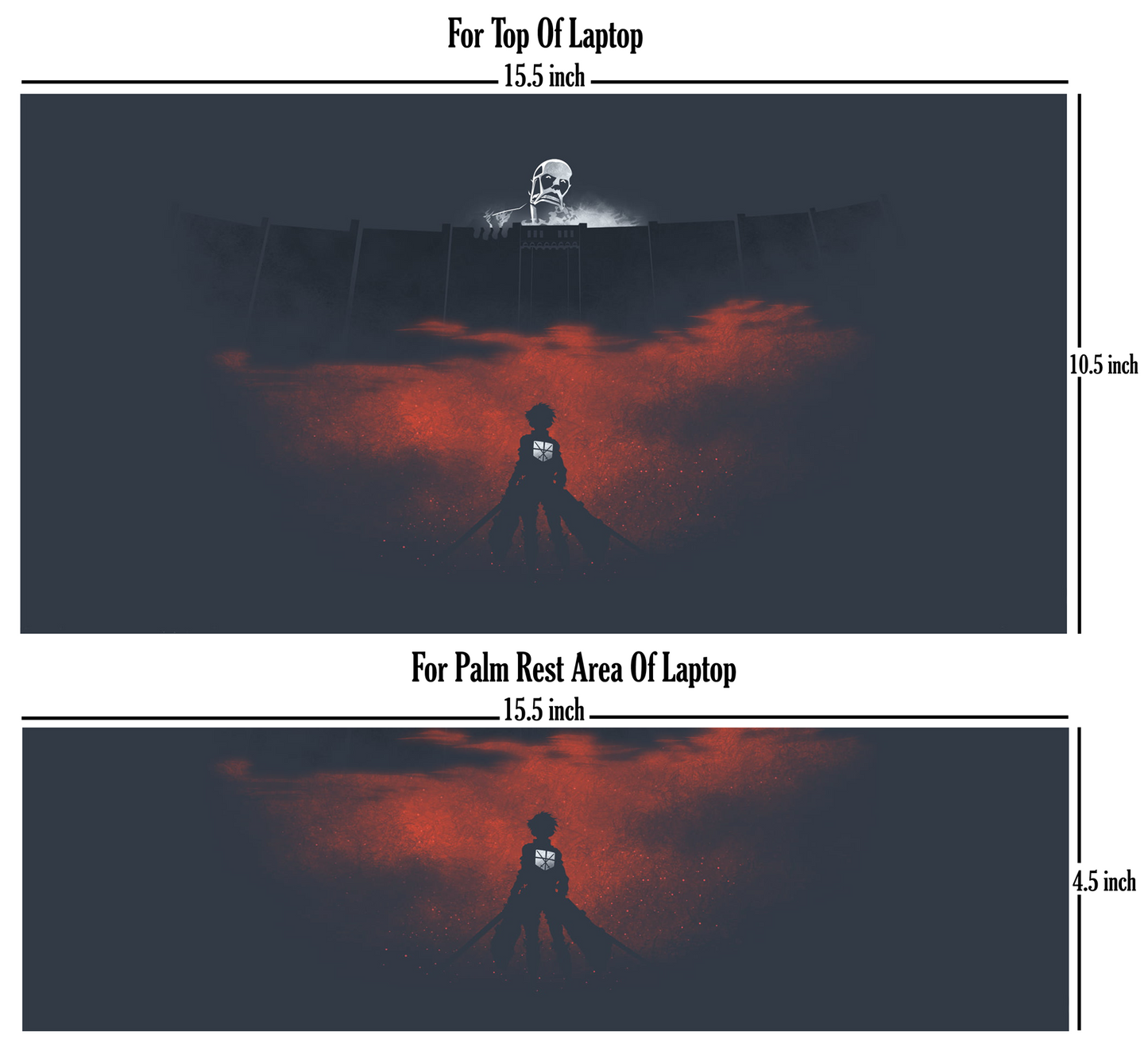 Laptop Skin - Attack On Titan
