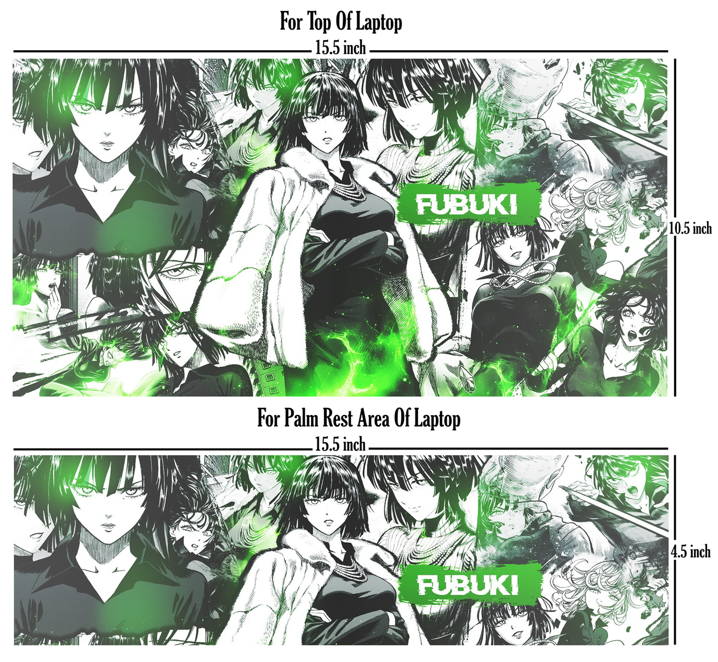 Fubuki - One Punch Man - Laptop Skin