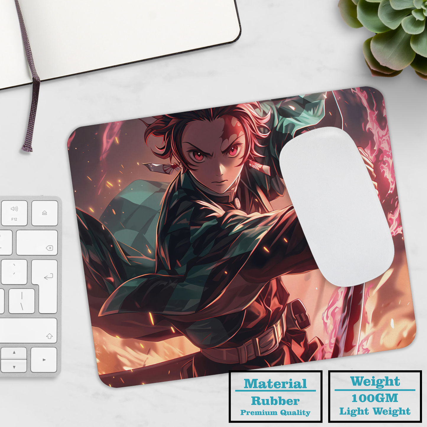 Tanjiro Kamado - Demon Slayer - Mouse Pad