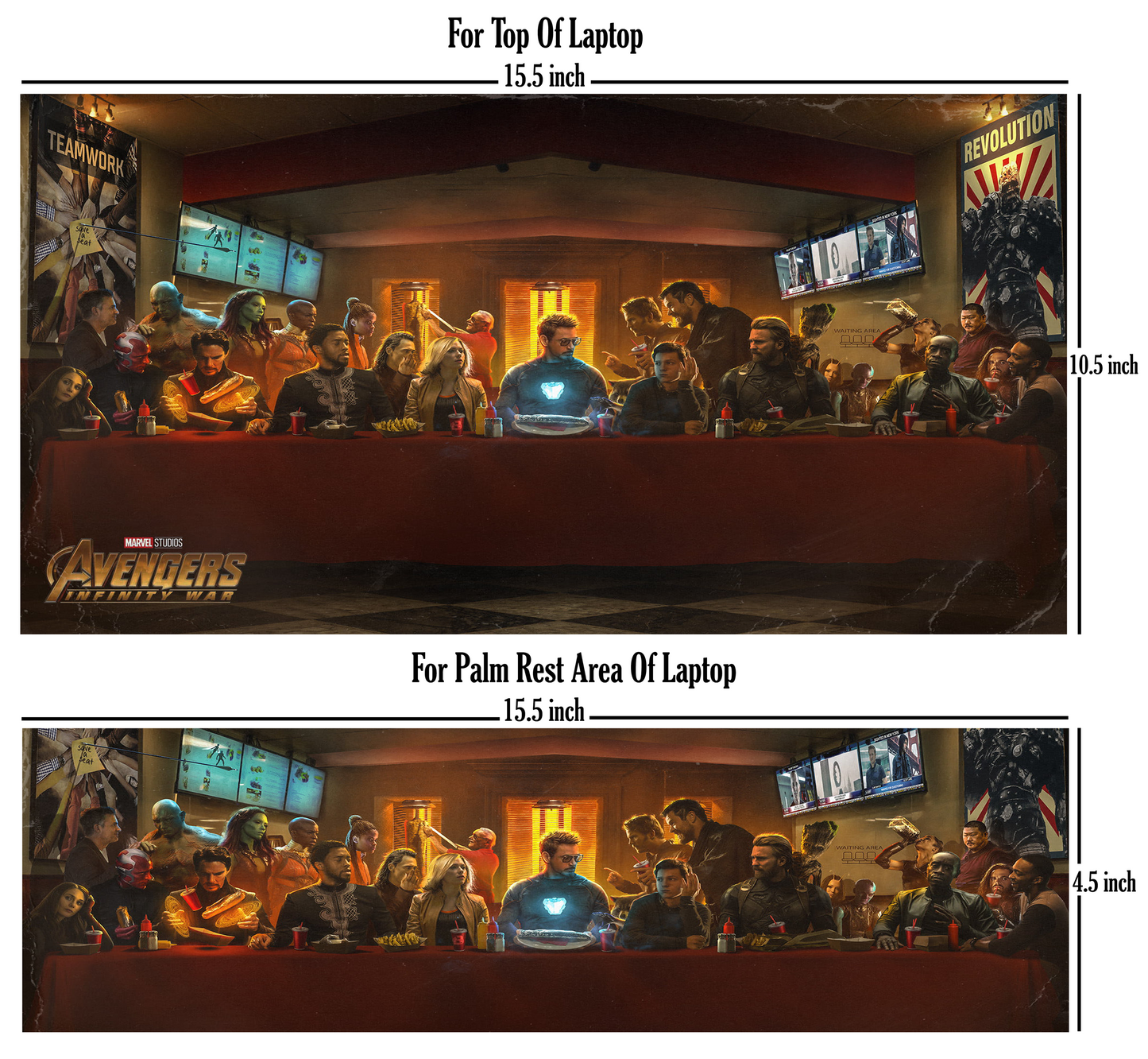 Laptop Skin - Marvel Avengers Infinity War