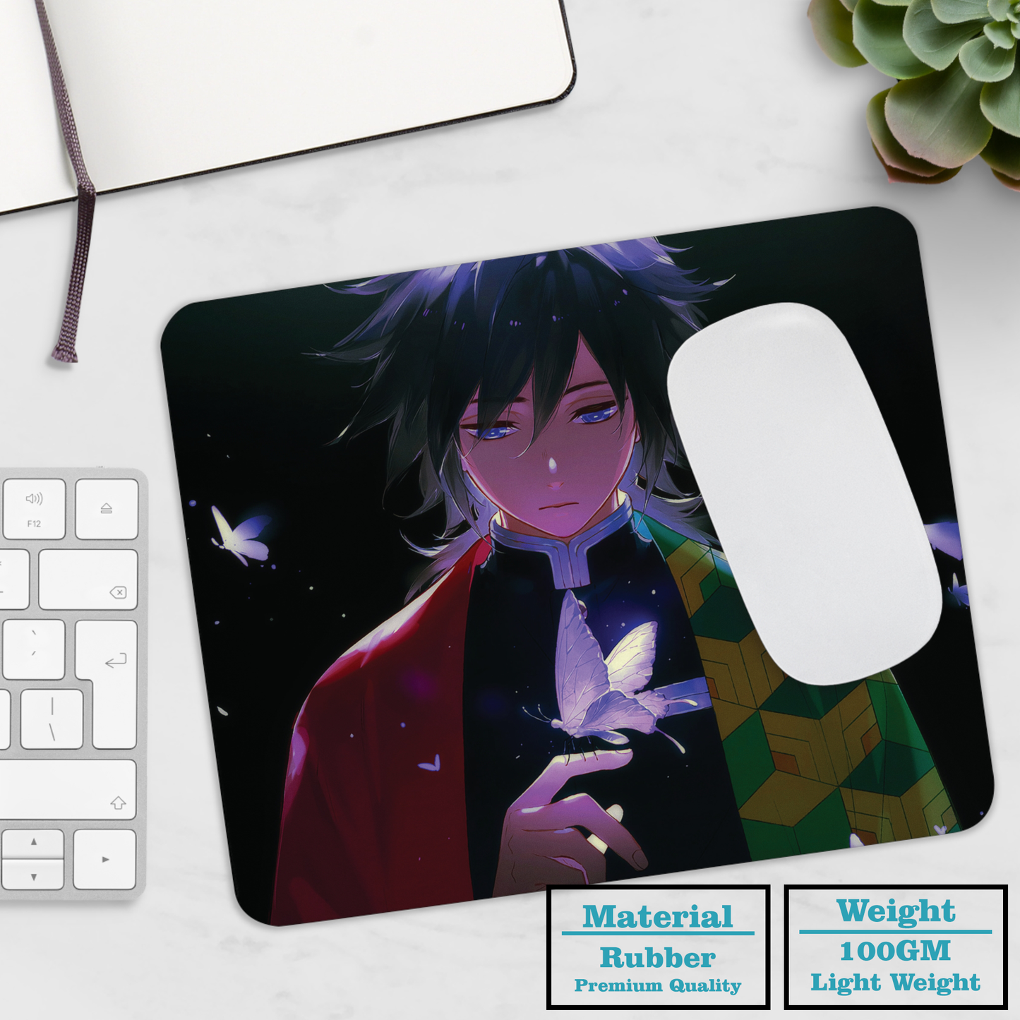 Giyu Tomioka - Demon Slayer - Mouse Pad