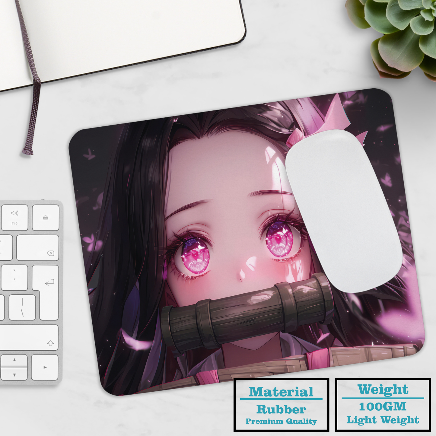 Nezuko Kamado - Demon Slayer - Mouse Pad