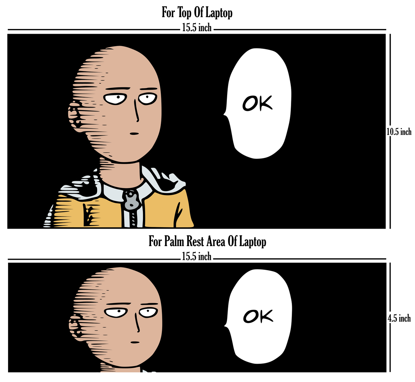 Saitama - One Punch Man - Laptop Skin