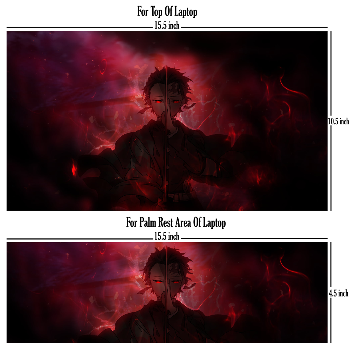Laptop Skin - Tanjirou Kamado