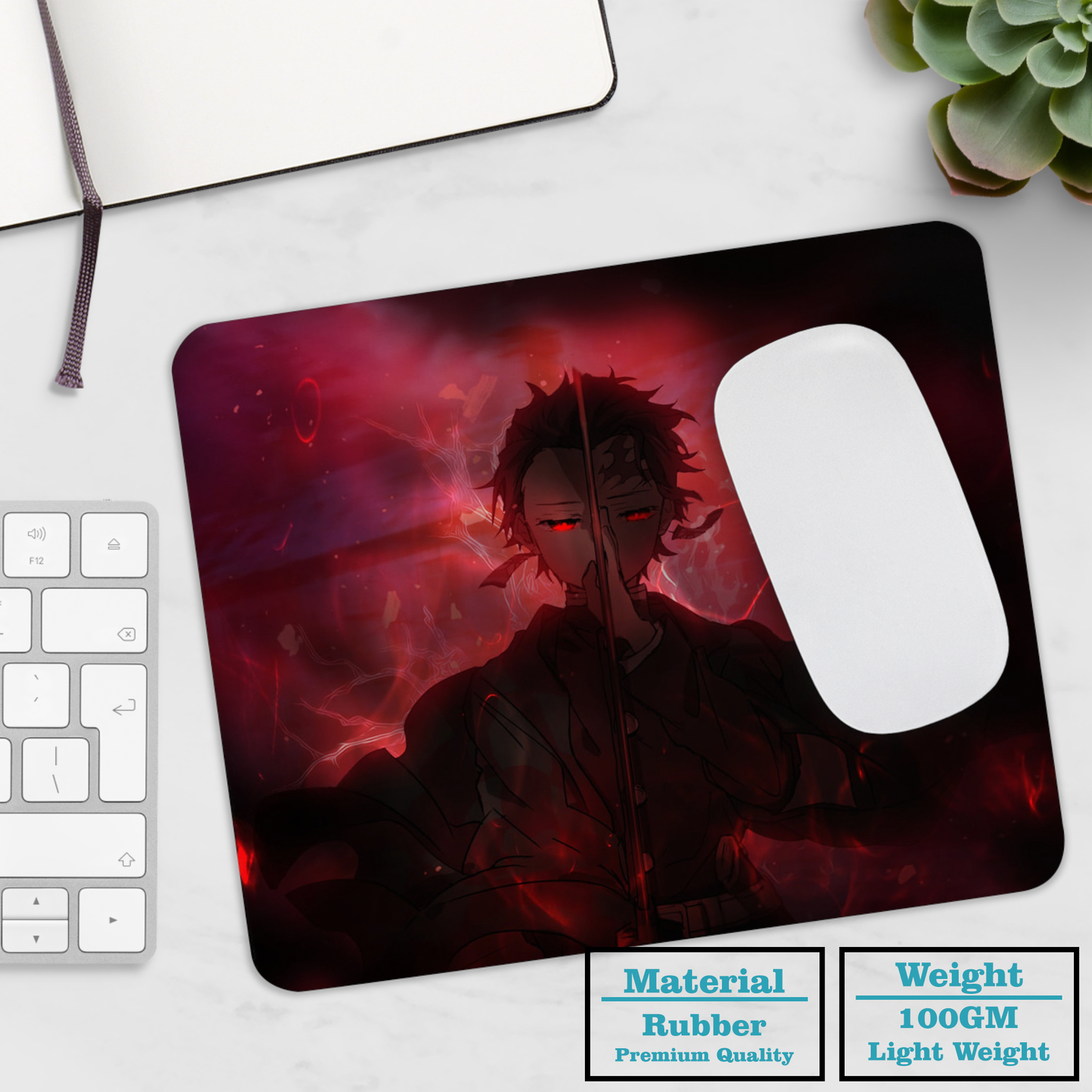 Tanjiro Kamado - Demon Slayer - Mouse Pad
