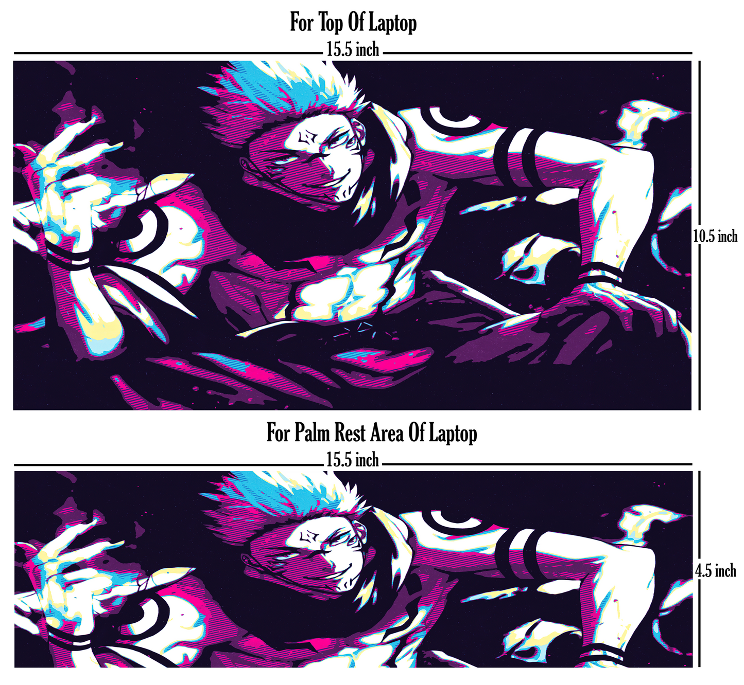 Yuji Itadori - Jujutsu Kaisen - Laptop Skin
