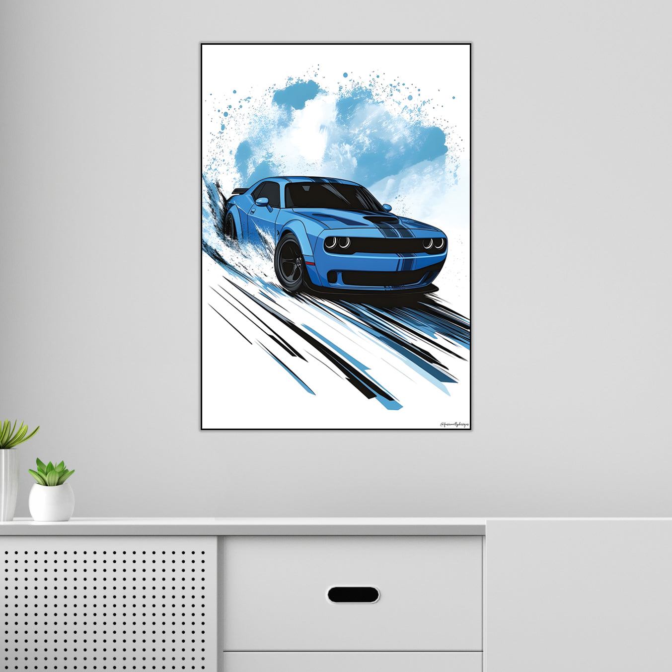 Mustang | Speed Icons #01 | Car Posters