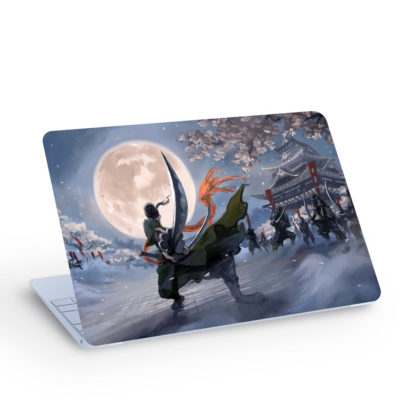 Roronoa Zoro in Action - One Piece Laptop Skin