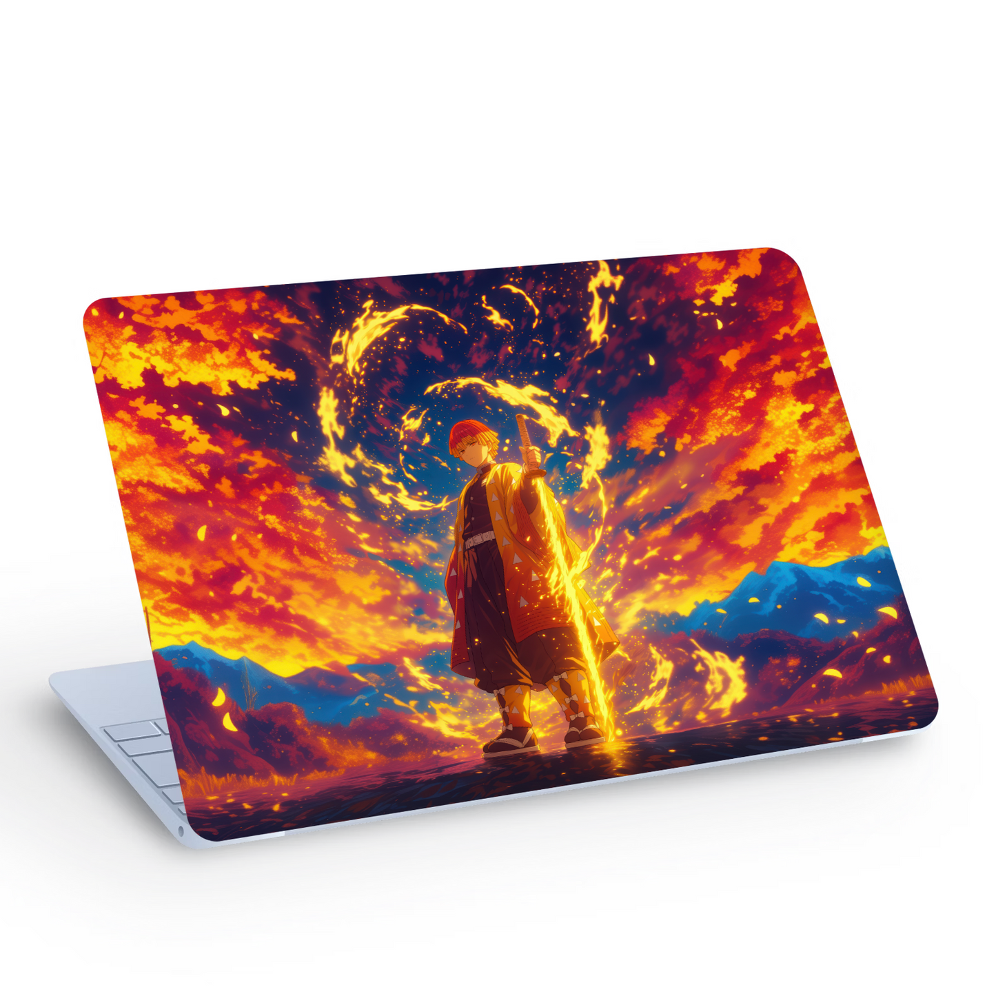 Zenitsu Agatsuma - Demon Slayer - Laptop Skin