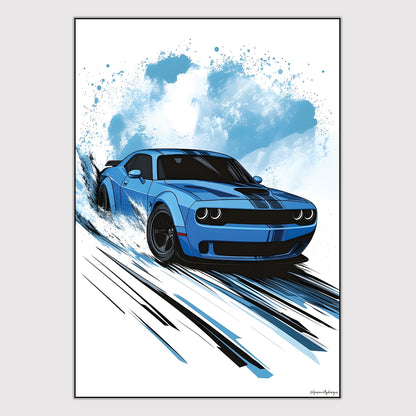 Mustang | Speed Icons #01 | Car Posters