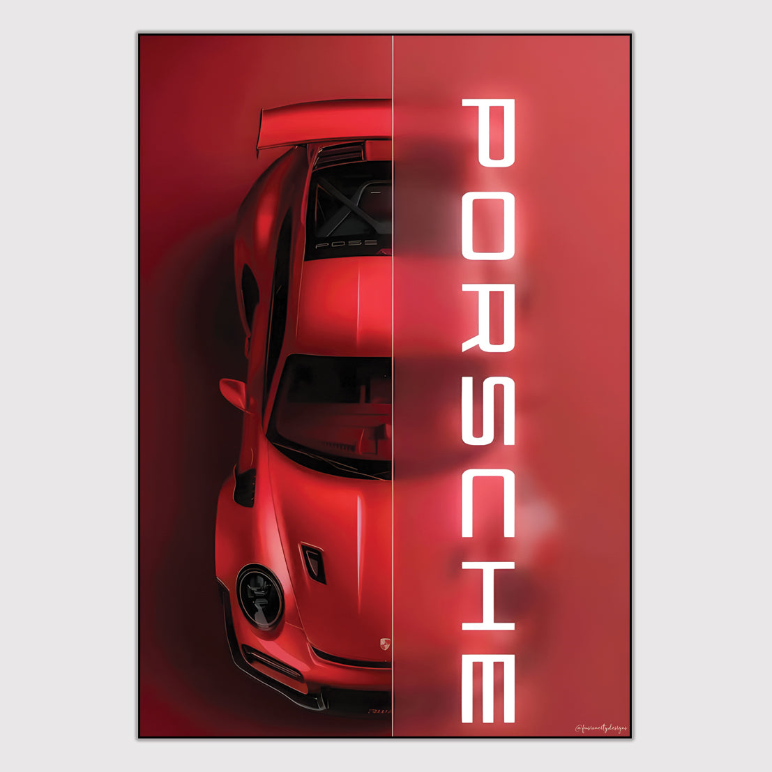 Porsche 911 GT3 | Speed Icons #06 | Car Posters