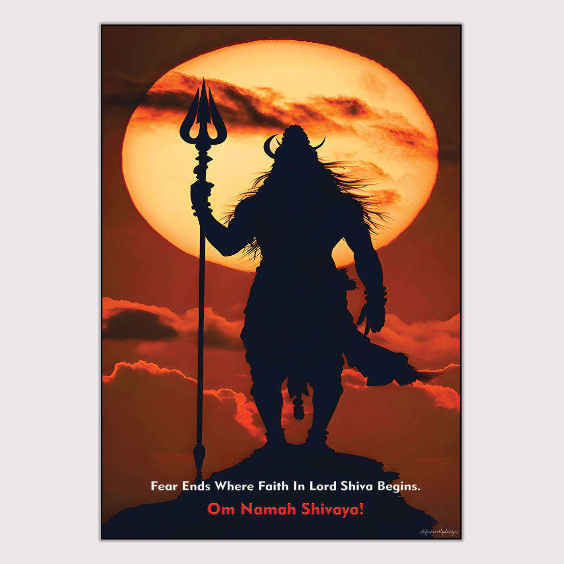 Lord Shiva | Spiritual Icons #02 | God Posters
