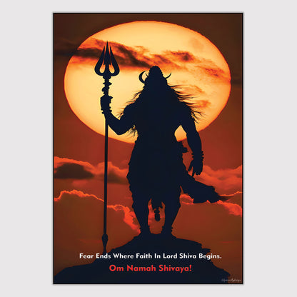 Lord Shiva | Spiritual Icons #02 | God Posters