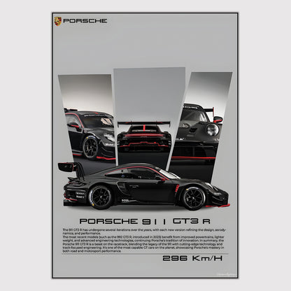 Porsche 911 GT3 | Speed Icons #05 | Car Posters
