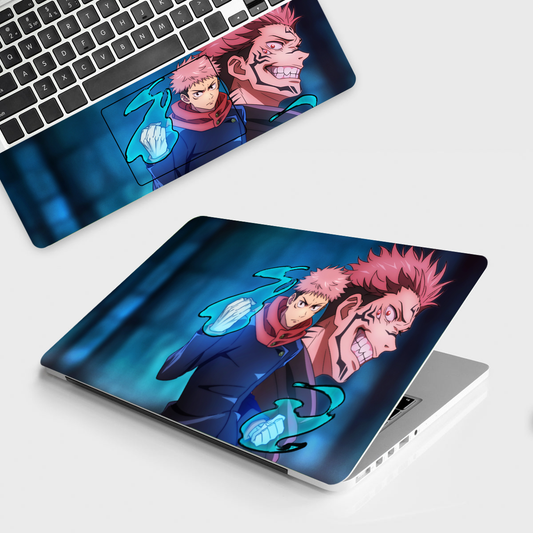 Yuji Itadori & Sukuna - Jujutsu Kaisen - Laptop Skin