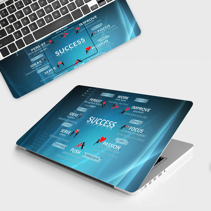 Laptop Skin - Success Quotes