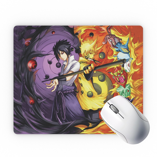 Naruto And Sasuke - Naruto - Mouse Pad