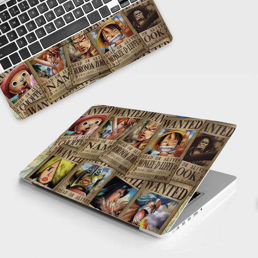 Wanted Posters - One Piece Laptop Skin