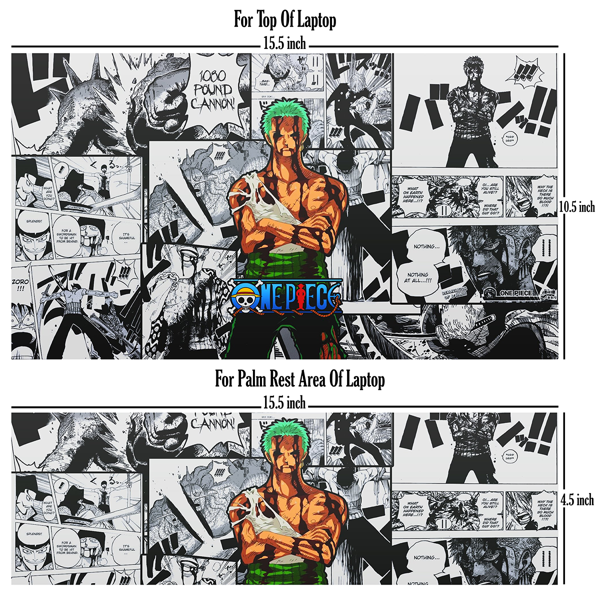 Roronoa Zoro - Onepiece - Laptop Skin