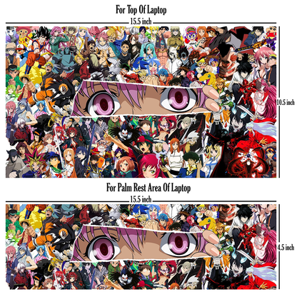 Laptop Skin - Mix Anime
