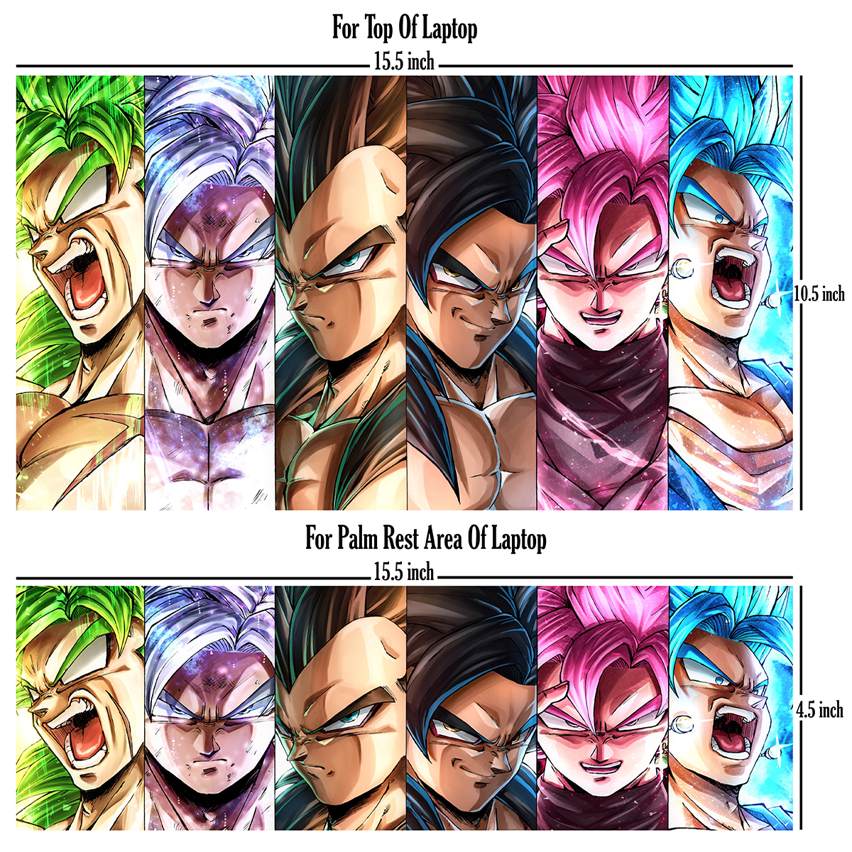 Laptop Skin - Dragon Ball Z